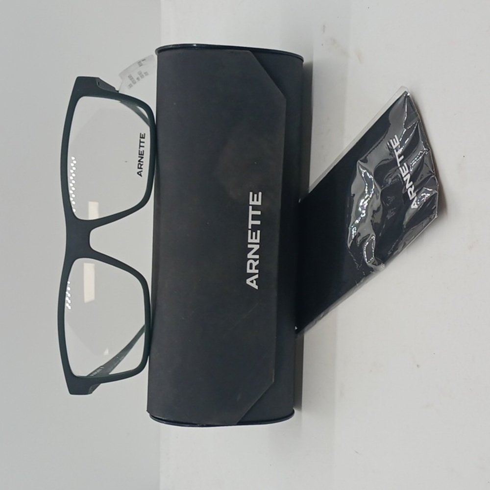 NWT RX-ABLE ARNETTE EYEGLASS FRAMES CROSS FADE II MATTE GREEN